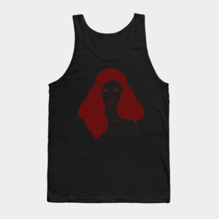 Woman Portrait Tank Top